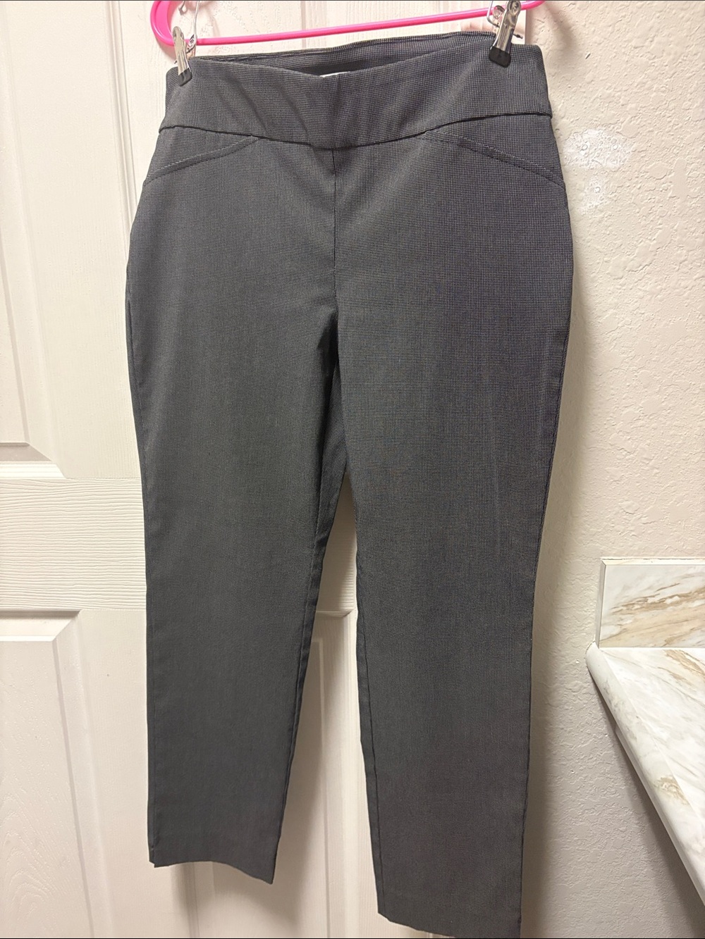 Charter Club Gray Ponte Ankle Pants